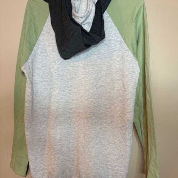 Long Sleeve Double - Hooded Hoodie - Picture 3 of 4